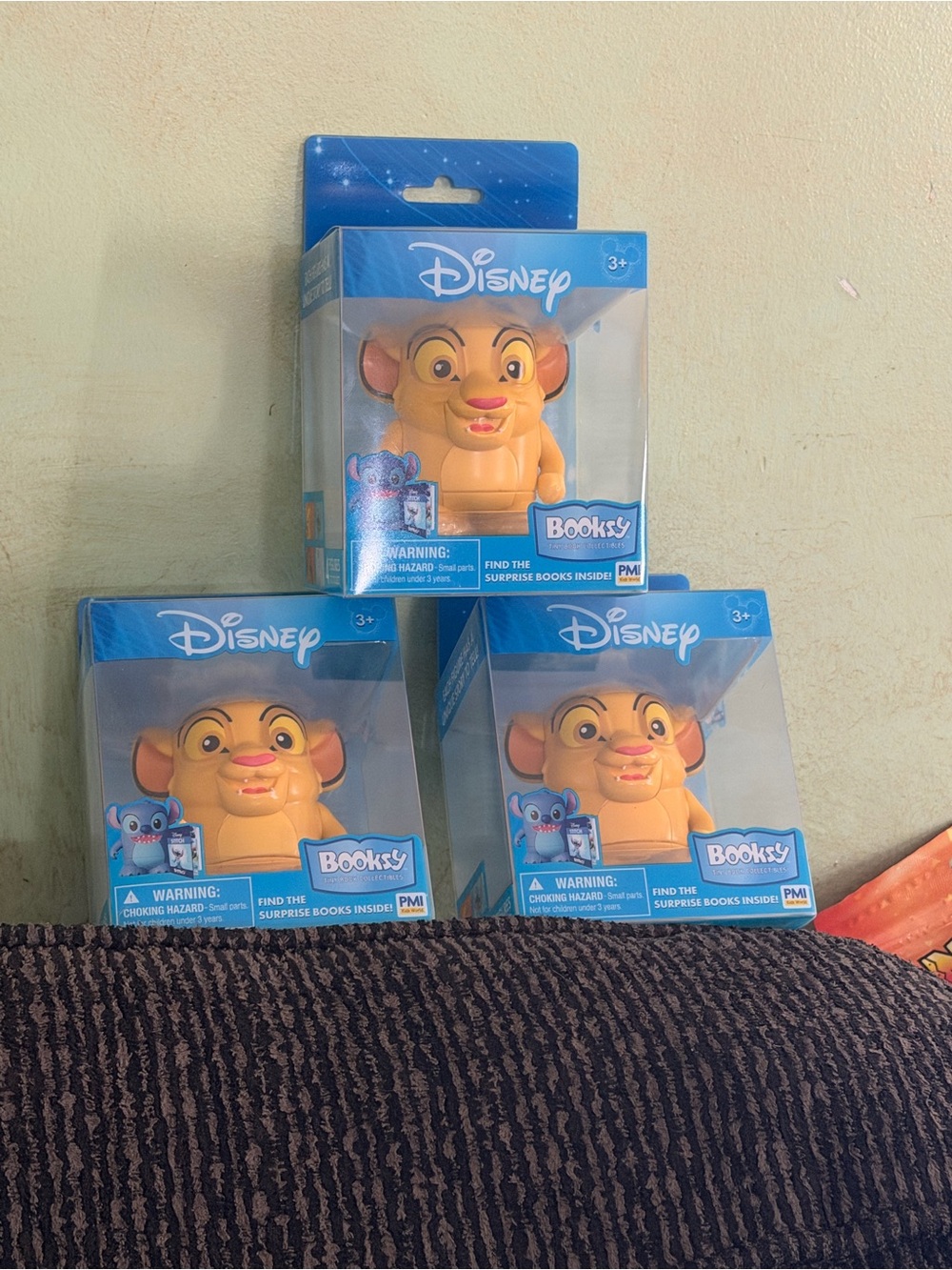 Disney Booksy Simba Toy Figure - Yellow